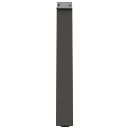 Eettafelpoten 2 st V-vormig 28x(42-43,3) cm staal antraciet