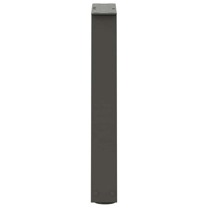 Eettafelpoten 2 st V-vormig 38x(42-43,3) cm staal antraciet