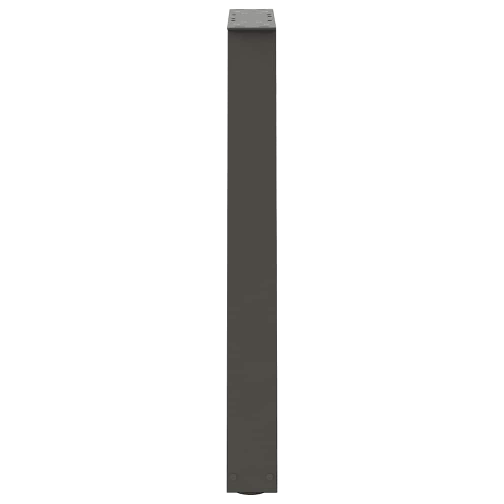 Eettafelpoten V-Vormig 50X(72-73,3) Cm Staal Antraciet 50 x (72-73) cm