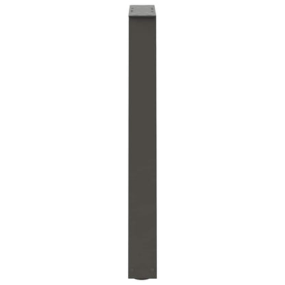 Eettafelpoten V-Vormig 50X(72-73,3) Cm Staal Antraciet 50 x (72-73) cm