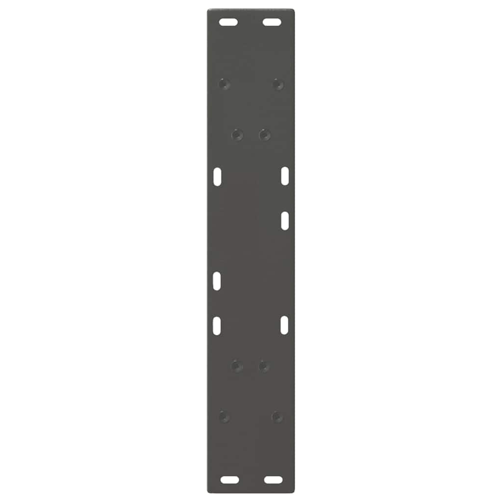 Eettafelpoten V-Vormig 50X(72-73,3) Cm Staal Antraciet 50 x (72-73) cm