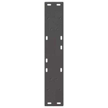 Eettafelpoten V-Vormig 50X(72-73,3) Cm Staal Antraciet 50 x (72-73) cm