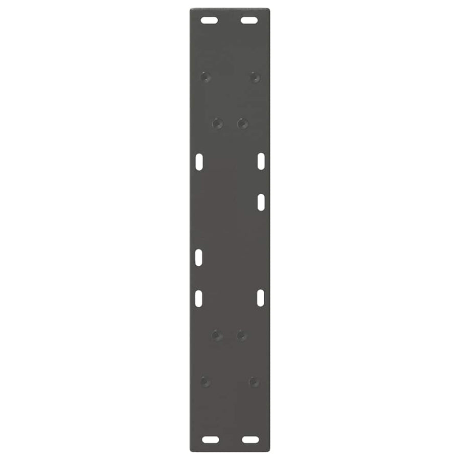 Eettafelpoten V-Vormig 50X(72-73,3) Cm Staal Antraciet 50 x (72-73) cm