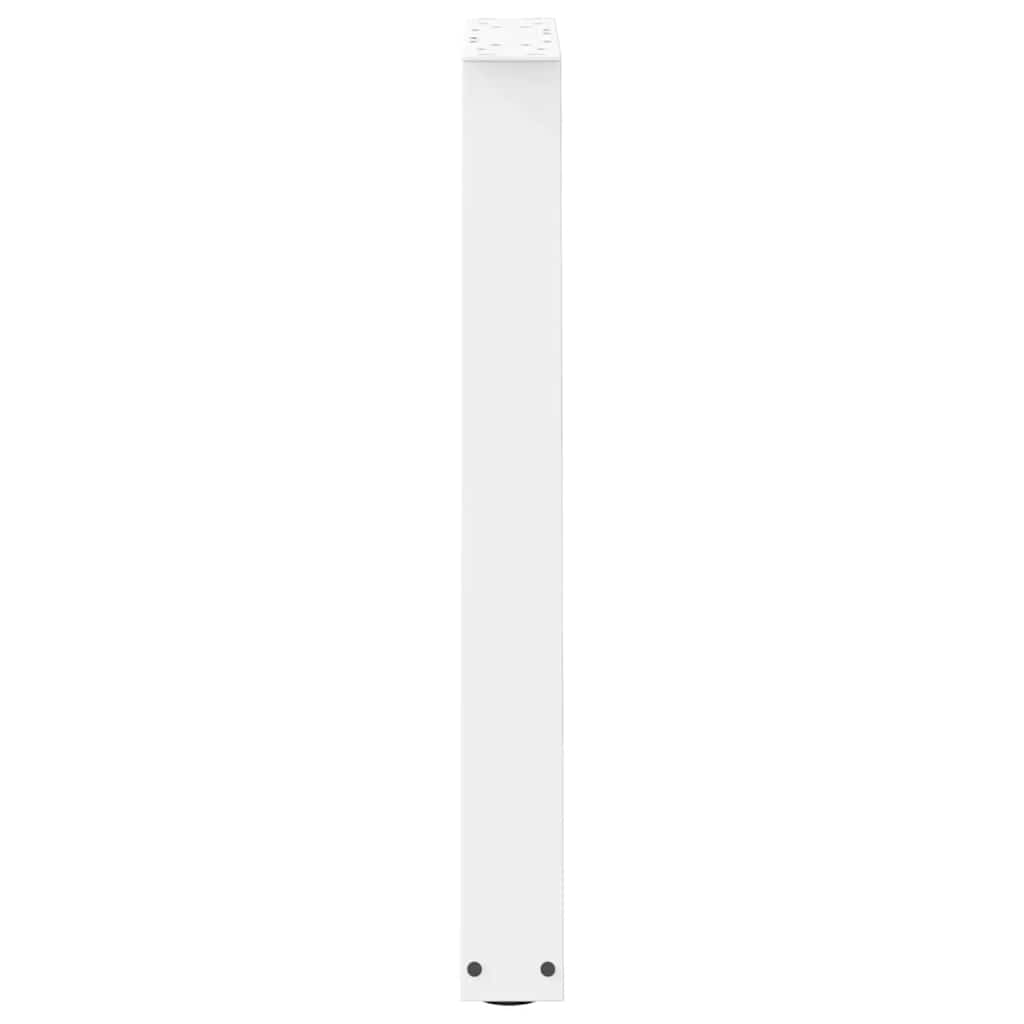 Eettafelpoten V-Vormig 60X(72-73,3) Cm Staal Wit 60 x (72-73) cm
