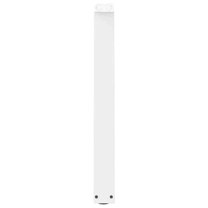 Eettafelpoten V-Vormig 60X(72-73,3) Cm Staal Wit 60 x (72-73) cm
