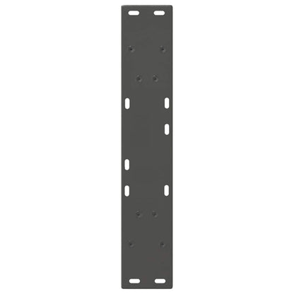 Salontafelpoten 2 st V-vormig 60x(72-73) cm staal antraciet