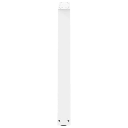 Eettafelpoten V-Vormig 70X(72-73,3) Cm Staal Wit 70 x (72-73.3) cm