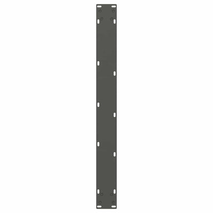 Eettafelpoten 3 st V-vormig 80x(72-73,3) cm staal antraciet