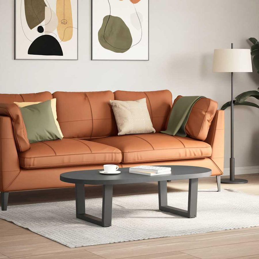 Eettafelpoten 2 st V-vormig 60x(30-31,3) cm staal antraciet