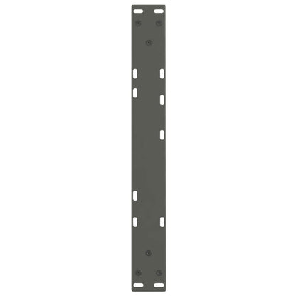 Eettafelpoten 2 st V-vormig 60x(30-31,3) cm staal antraciet