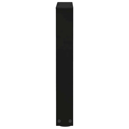 Eettafelpoten 2 st V-vormig 28x(42-43,3) cm staal zwart