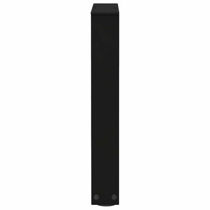 Eettafelpoten 2 st V-vormig 38x(42-43,3) cm staal zwart