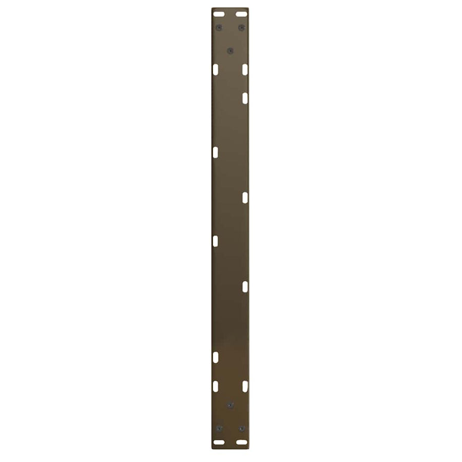 Eettafelpoten 2 st V-vormig 70x(42-43,3) cm staal naturel