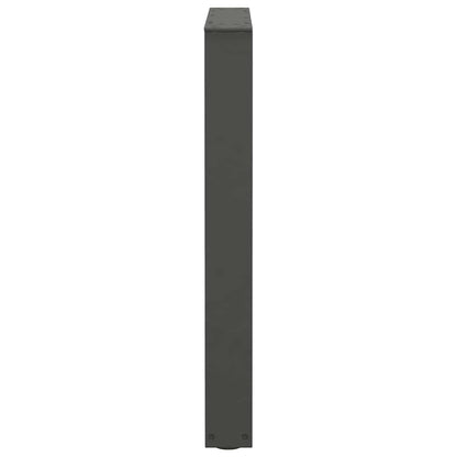 Eettafelpoten 2 st V-vormig 60x(72-73,3) cm staal antraciet
