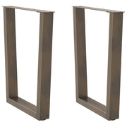 Tafelpoten 2 st V-vormig 60x72-73,3 cm staal