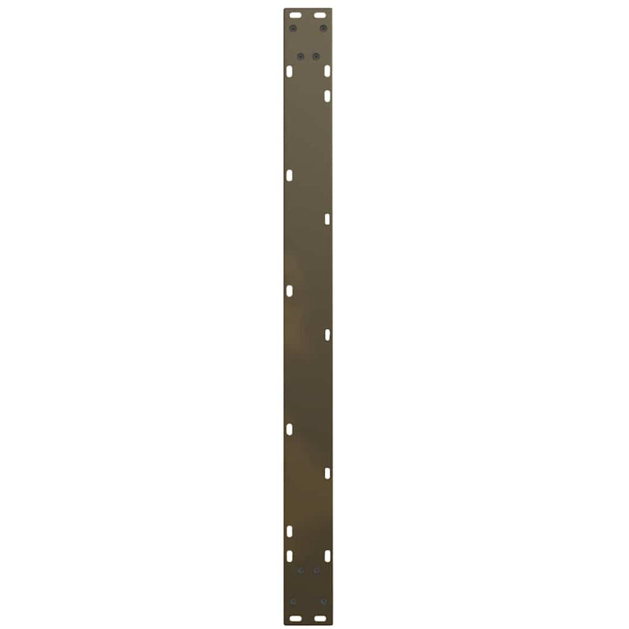 Eettafelpoten 2 st V-vormig 100x(72-73,3) cm staal naturel