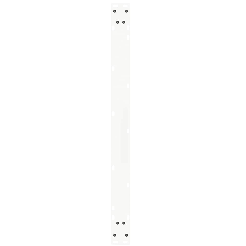 Eettafelpoten 3 st V-vormig 100x(72-73,3) cm staal wit