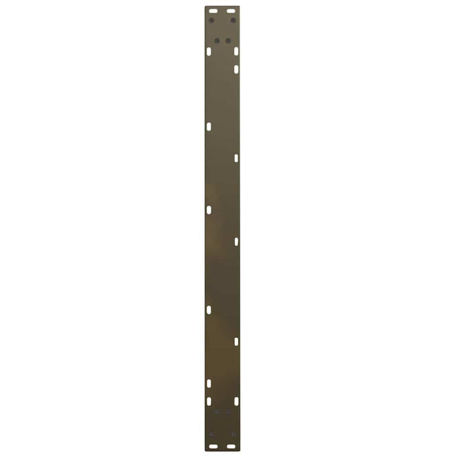 Eettafelpoten 3 st V-vormig 100x(72-73,3) cm staal naturel