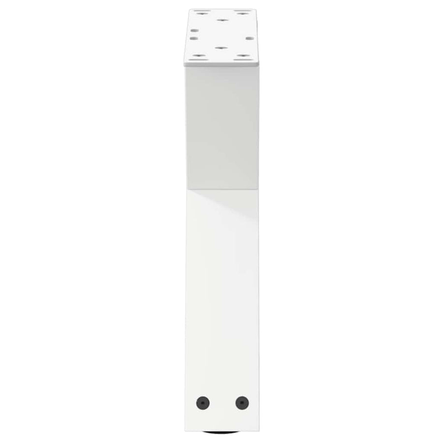 Salontafelpoten 2 st 30x(30-31,3) cm staal wit