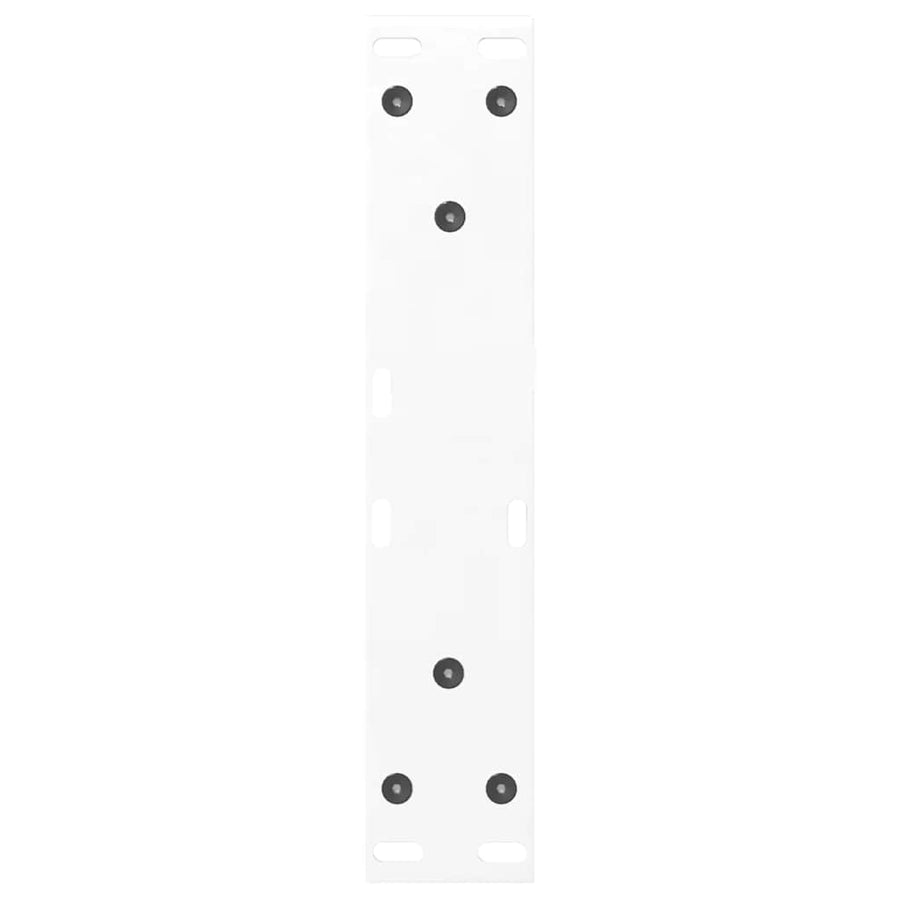 Salontafelpoten 2 st 30x(30-31,3) cm staal wit