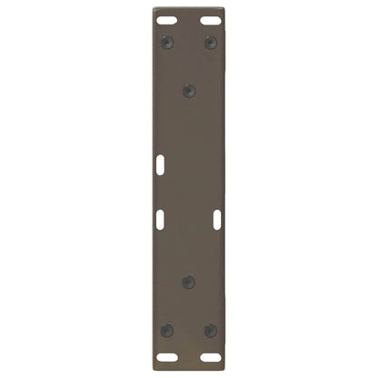 Salontafelpoten 2 st 30x(30-31,3) cm staal naturel
