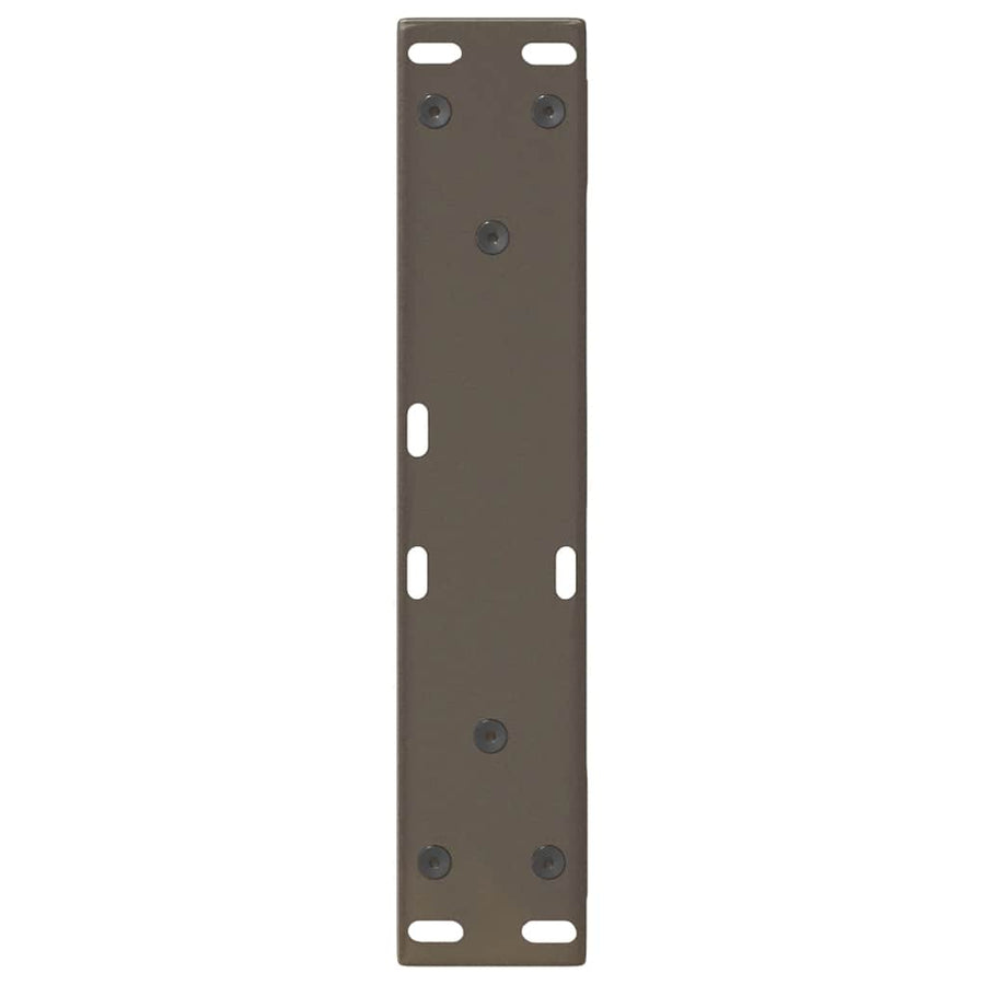 Salontafelpoten 2 st 30x(30-31,3) cm staal naturel