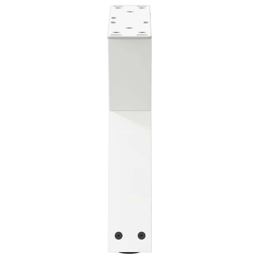 Salontafelpoten 2 st 40x(30-31,3) cm staal wit