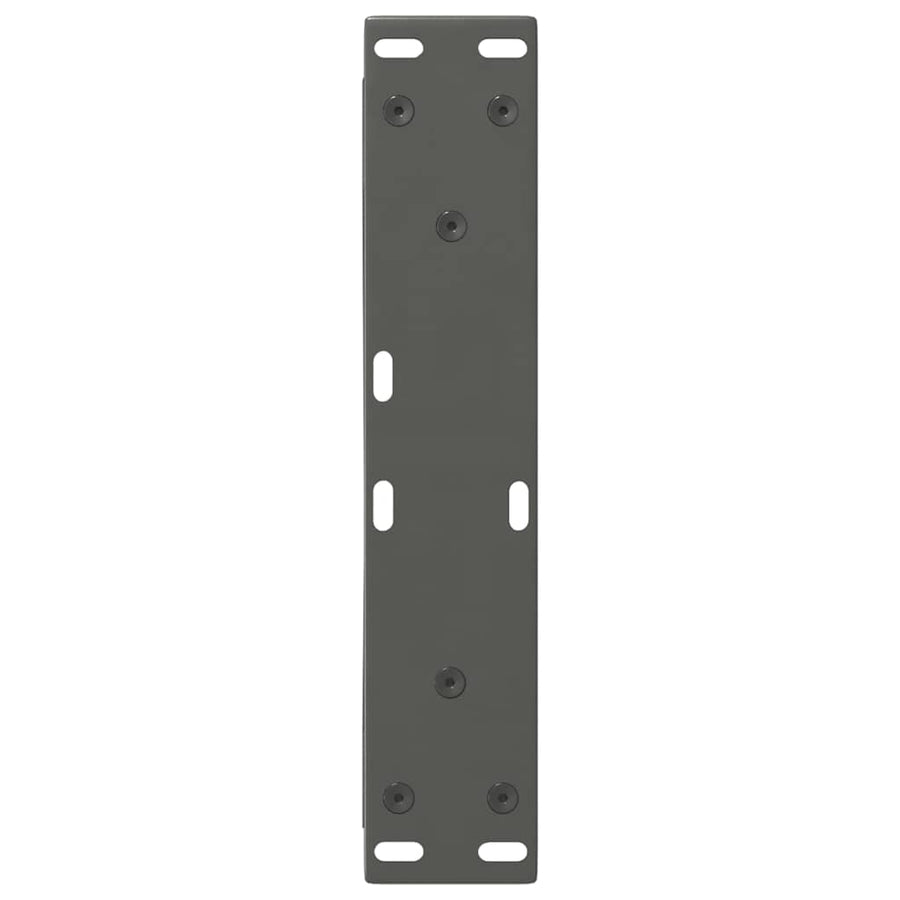 Salontafelpoten 2 st 40x(30-31,3) cm staal antraciet