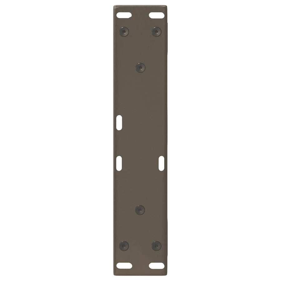 Salontafelpoten 2 st 40x(30-31,3) cm staal naturel