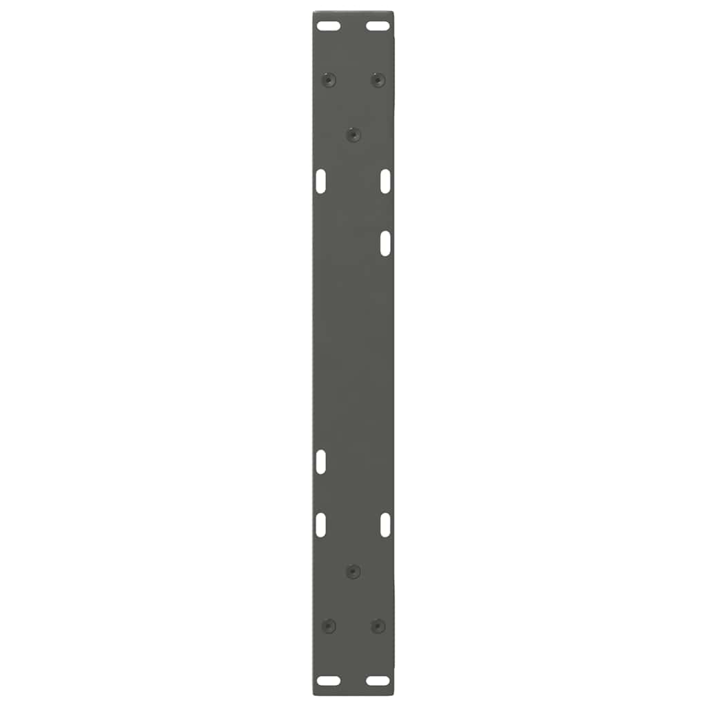 Salontafelpoten 2 st 50x(30-31,3) cm staal antraciet