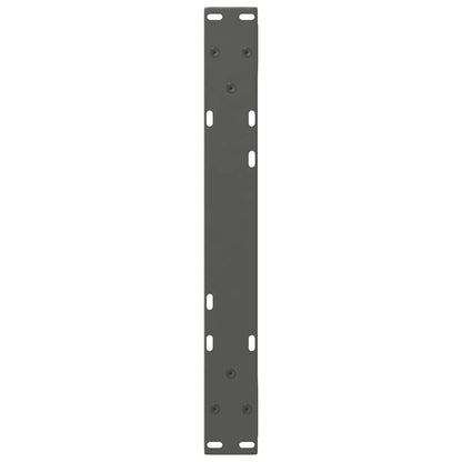 Salontafelpoten 2 st 50x(30-31,3) cm staal antraciet