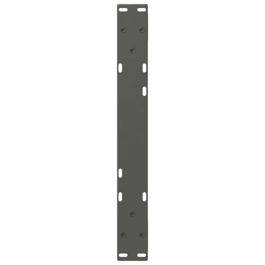 Salontafelpoten 2 st 50x(30-31,3) cm staal antraciet