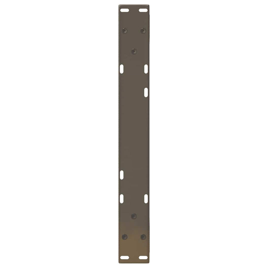 Salontafelpoten 2 st 50x(30-31,3) cm staal naturel