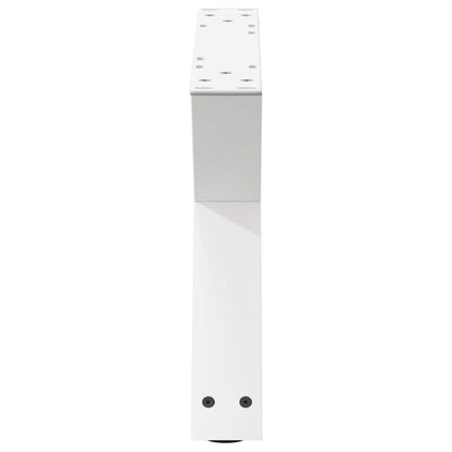 Salontafelpoten 2 st 60x(30-31,3) cm staal wit