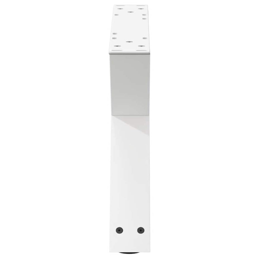 Salontafelpoten 2 st 60x(30-31,3) cm staal wit