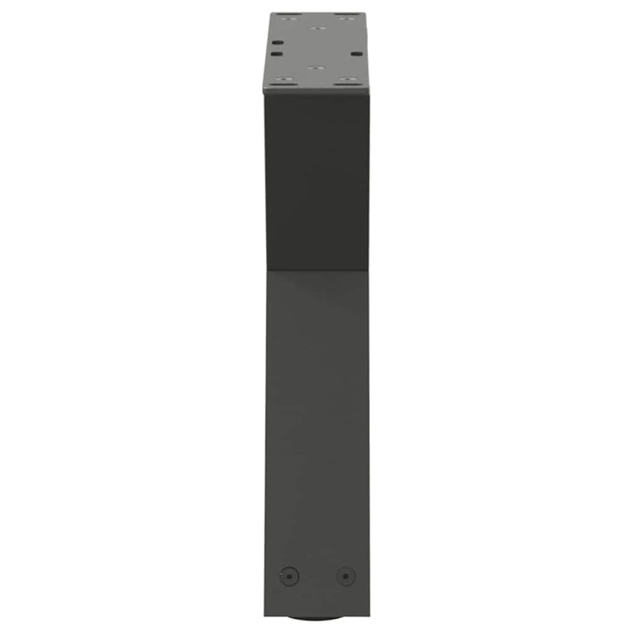 Salontafelpoten 2 st 60x(30-31,3) cm staal antraciet