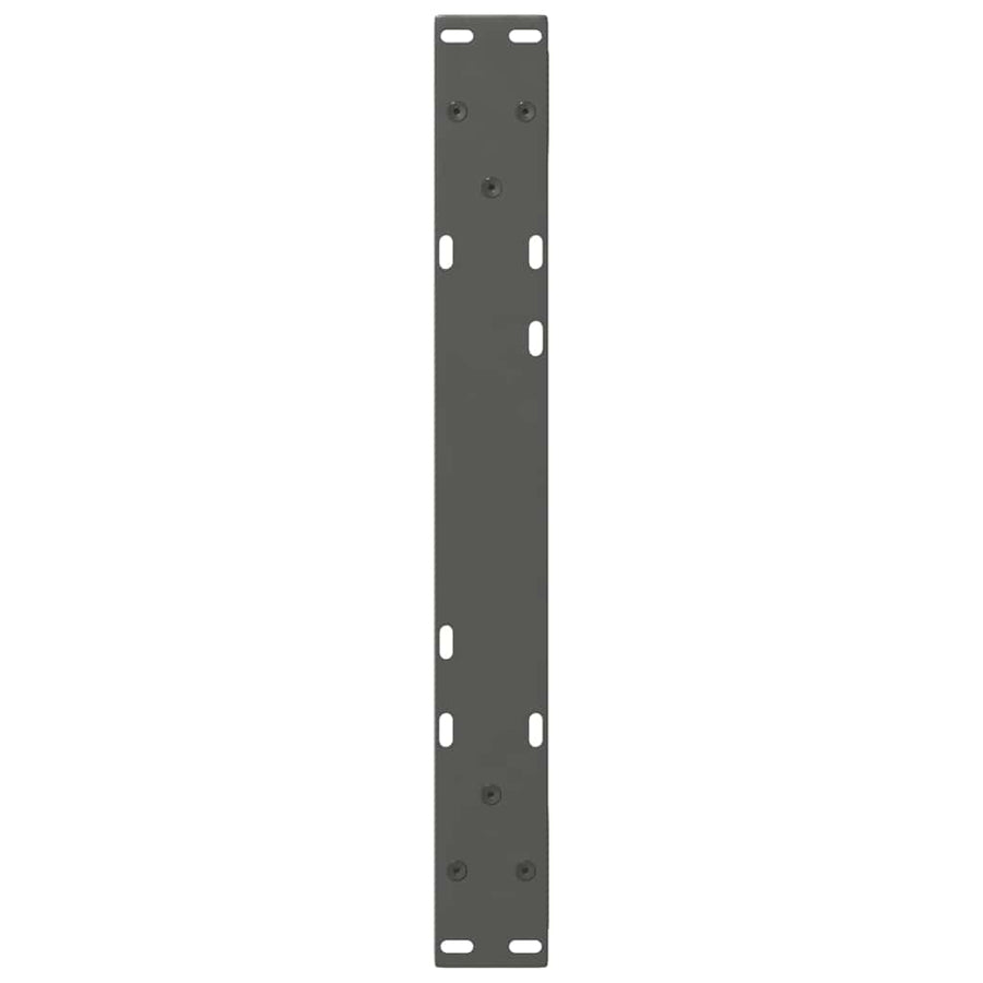 Salontafelpoten 2 st 60x(30-31,3) cm staal antraciet