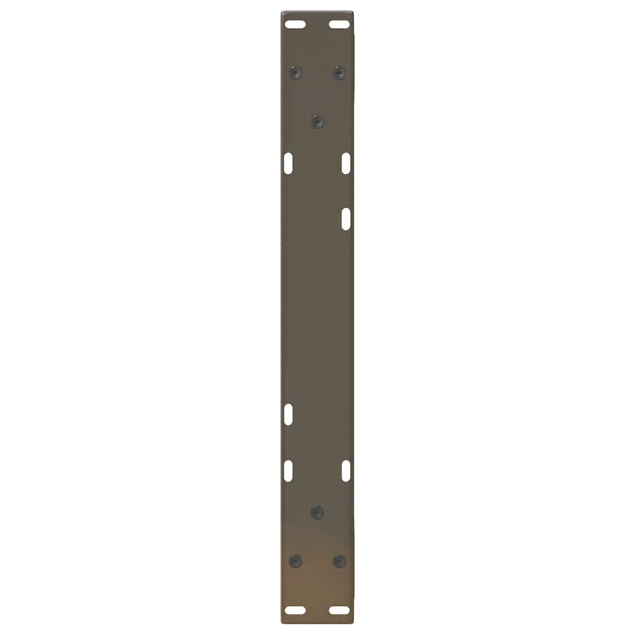 Salontafelpoten 2 st 60x(30-31,3) cm staal naturel