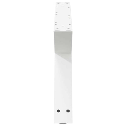 Salontafelpoten 2 st 70x(30-31,3) cm staal wit