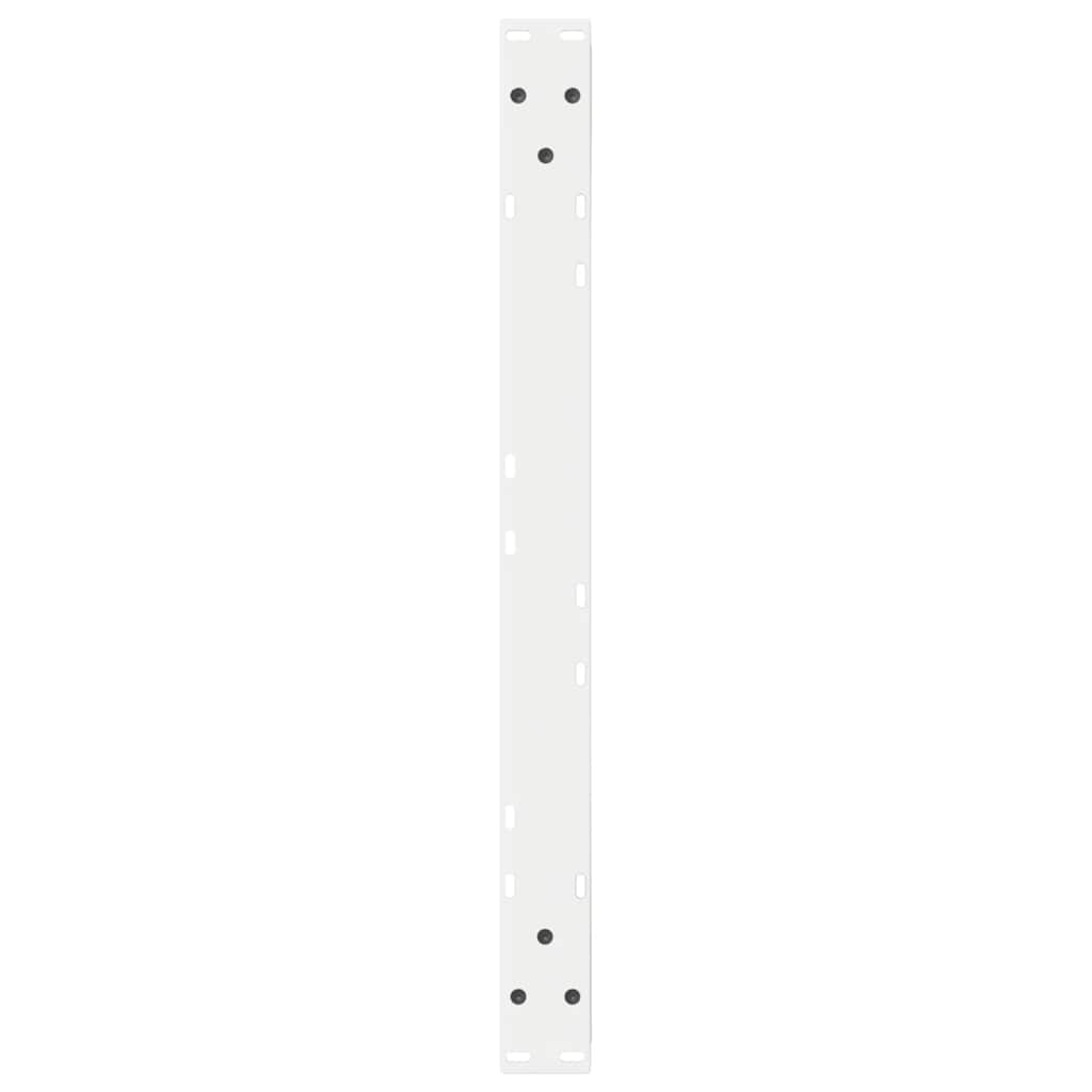 Salontafelpoten 2 st 70x(30-31,3) cm staal wit