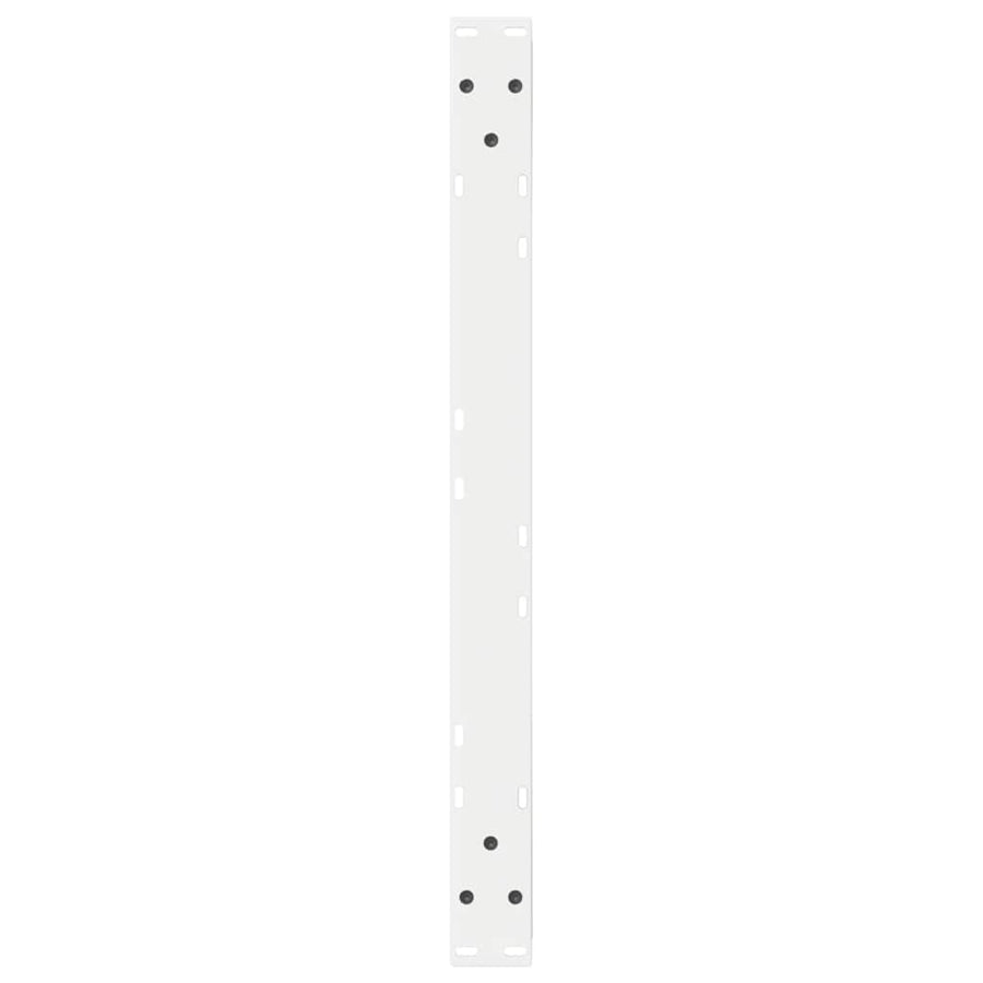 Salontafelpoten 2 st 70x(30-31,3) cm staal wit