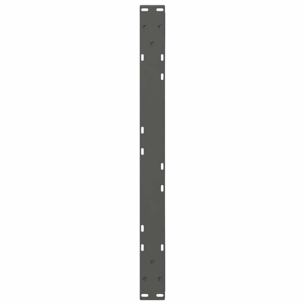 Salontafelpoten 2 st 70x(30-31,3) cm staal antraciet
