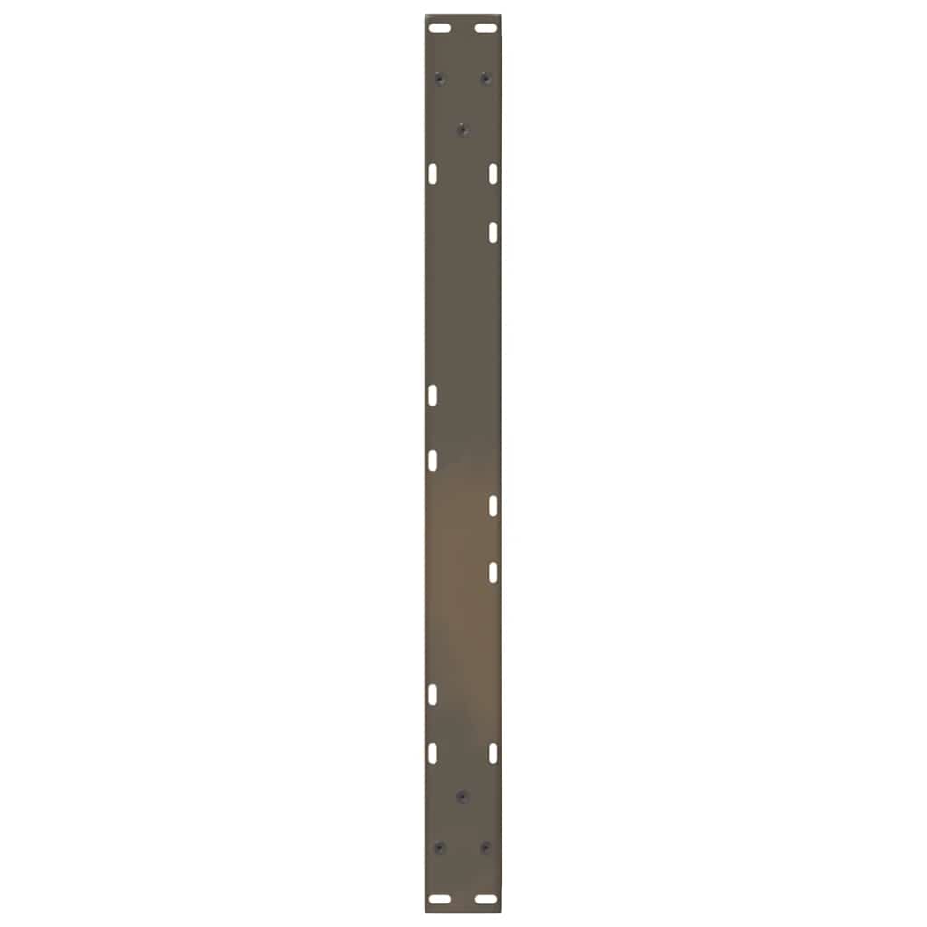 Salontafelpoten 2 st 70x(30-31,3) cm staal naturel