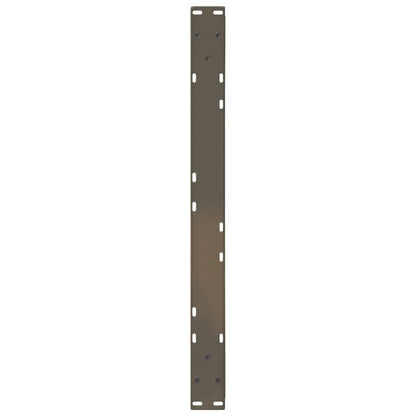 Salontafelpoten 2 st 70x(30-31,3) cm staal naturel