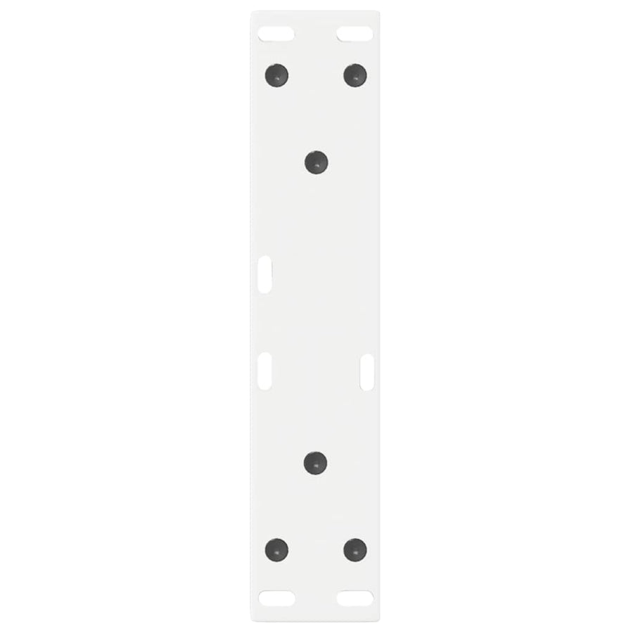 Salontafelpoten 2 st 28x(42-43,3) cm staal wit