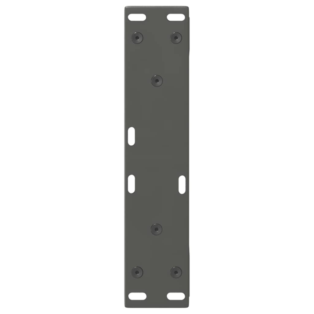 Salontafelpoten 2 st 28x(42-43,3) cm staal antraciet