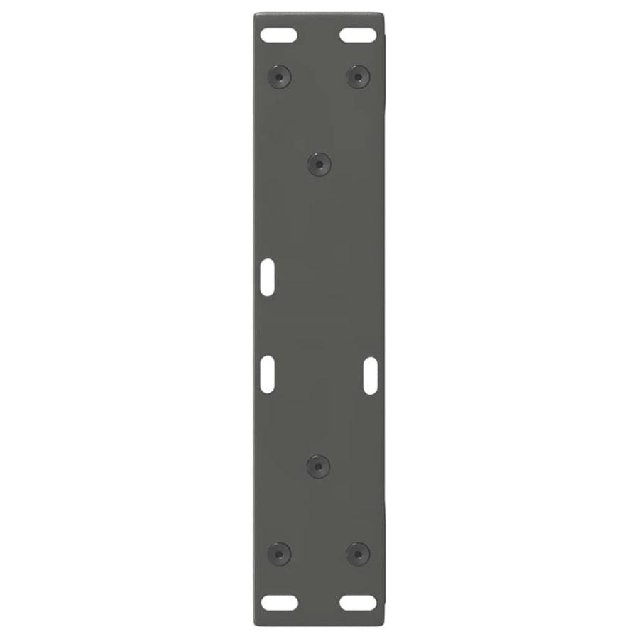 Salontafelpoten 2 st 28x(42-43,3) cm staal antraciet