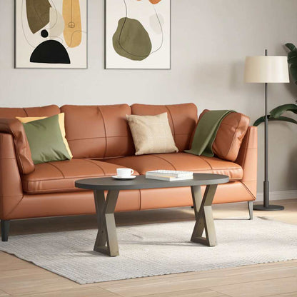 Salontafelpoten 2 st 28x(42-43,3) cm staal naturel