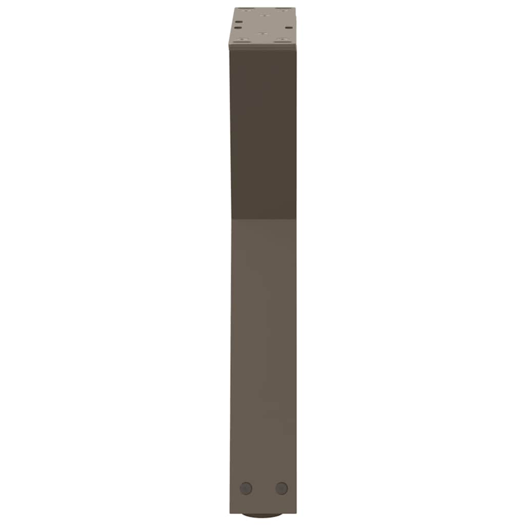 Salontafelpoten 2 st 28x(42-43,3) cm staal naturel