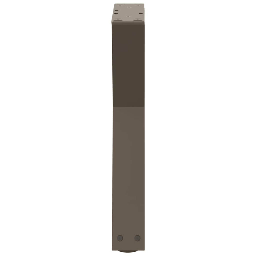 Salontafelpoten 2 st 28x(42-43,3) cm staal naturel